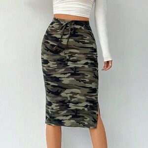 Camo skirt